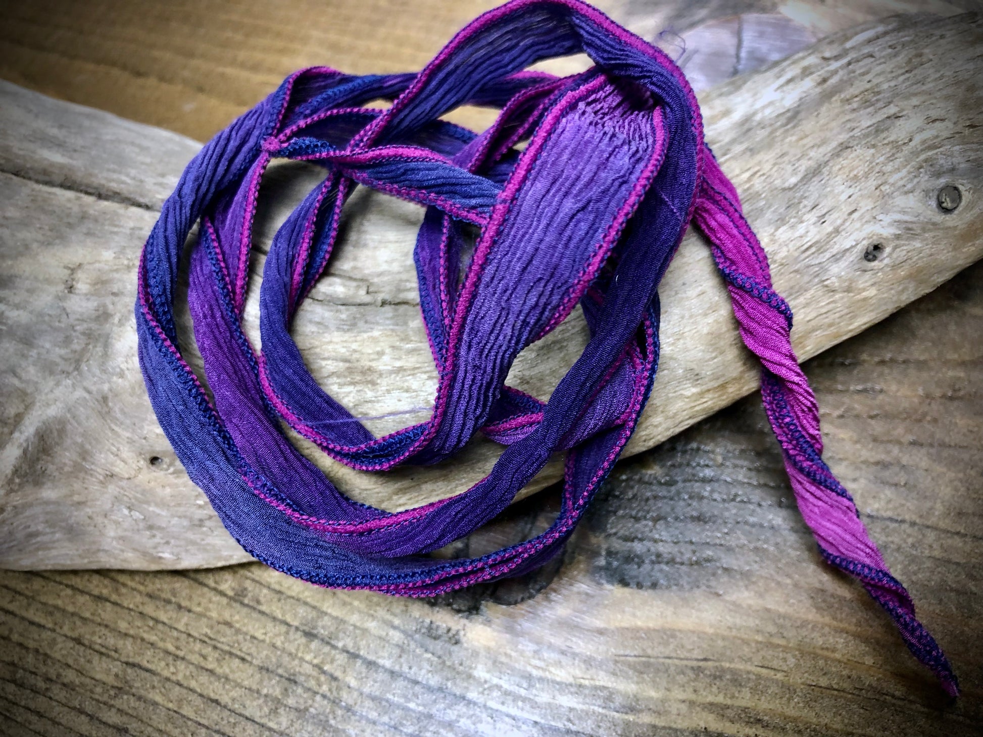 Mauve Cotton Ribbon