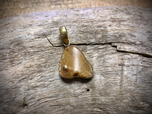 Nepalese Amber Charm