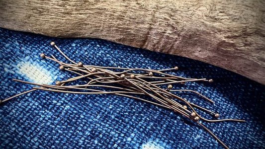 Ball Pin - Antique Copper - 2" - 20g - 20ct