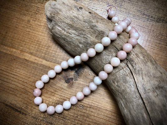 Pink Opal Rounds - 10mm - 15.5"