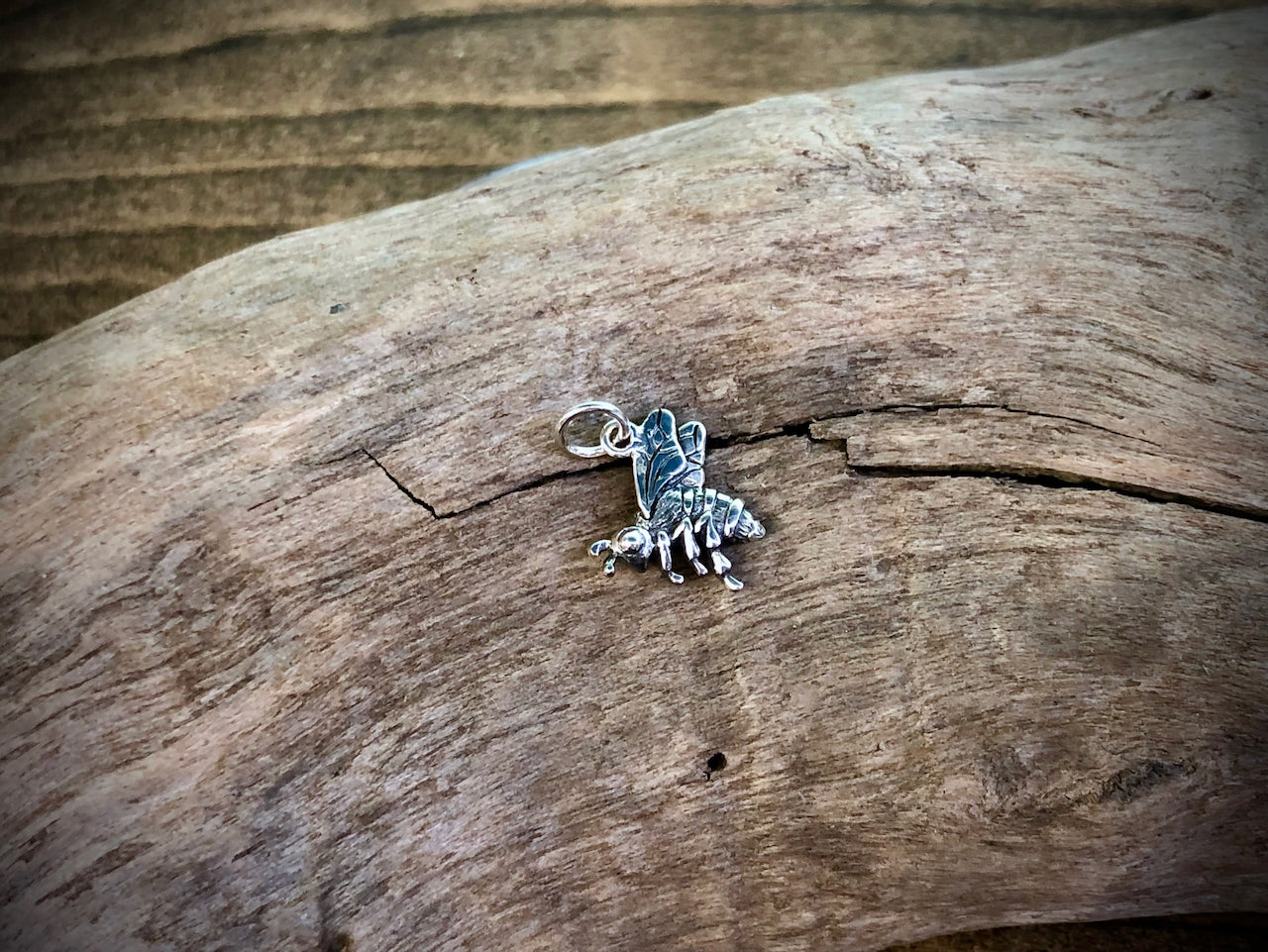 Sterling Bee Charm