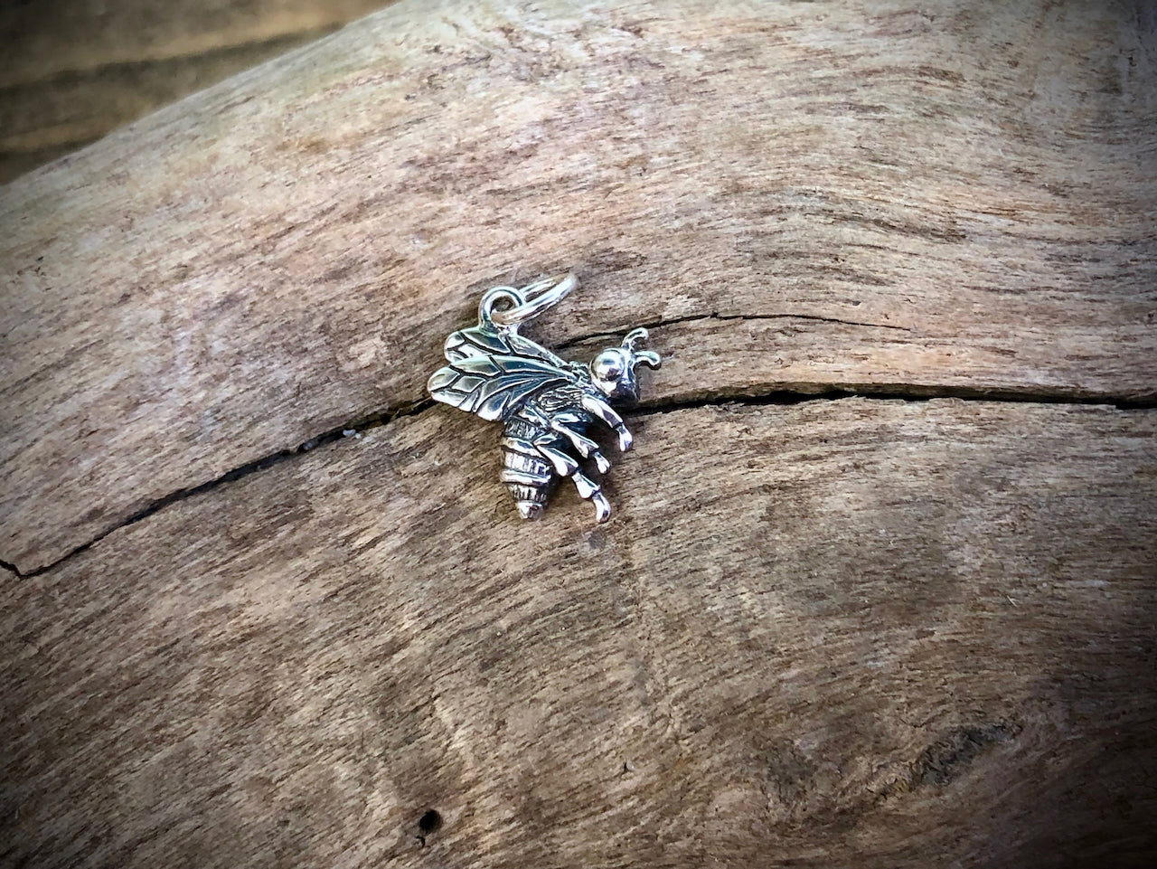 Sterling Bee Charm
