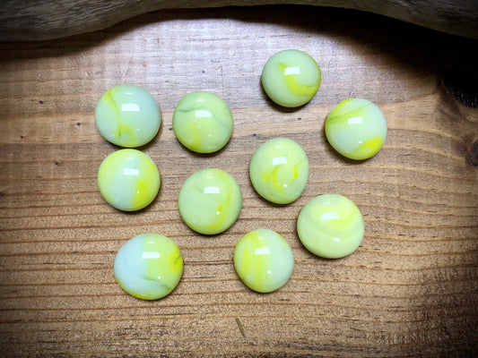 Atomic Buttons 10 Pack - Lime Green