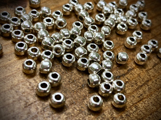 Pewter Spacers Set - 3mm x 4mm barrels