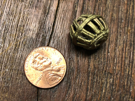 Ethiopian Brass Bead