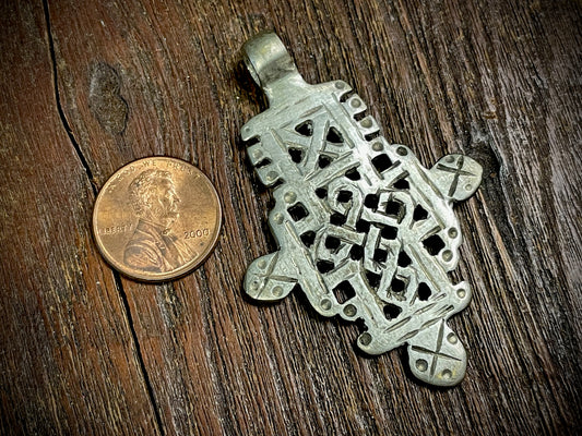 Ethiopian Coptic Cross Pendant