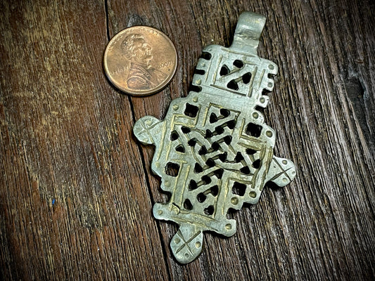 Ethiopian Coptic Cross Pendant