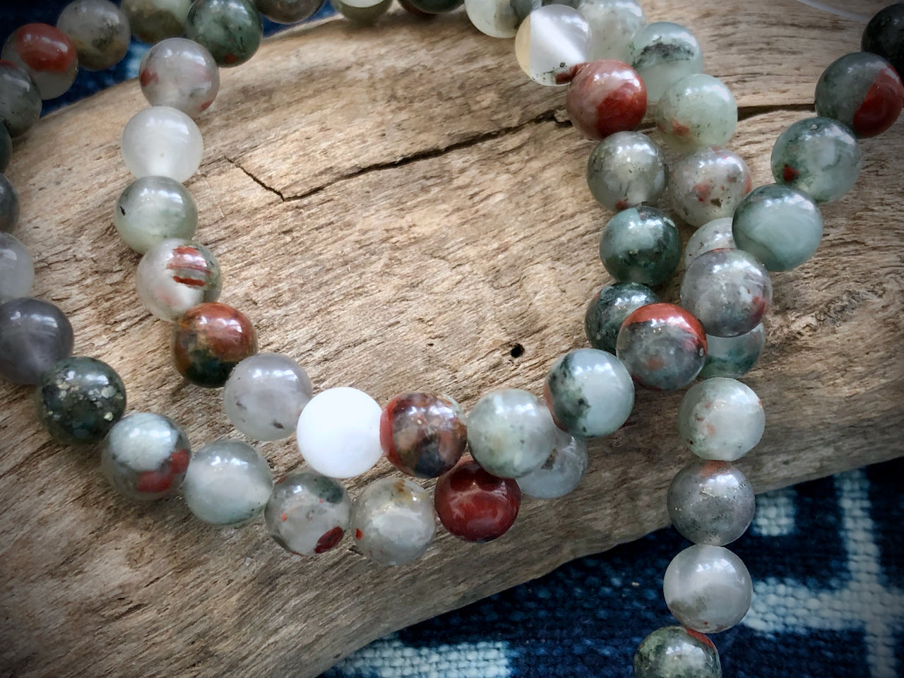 Mixed Agate Rounds Gemstone Bead Strand - 6mm - 15.5”