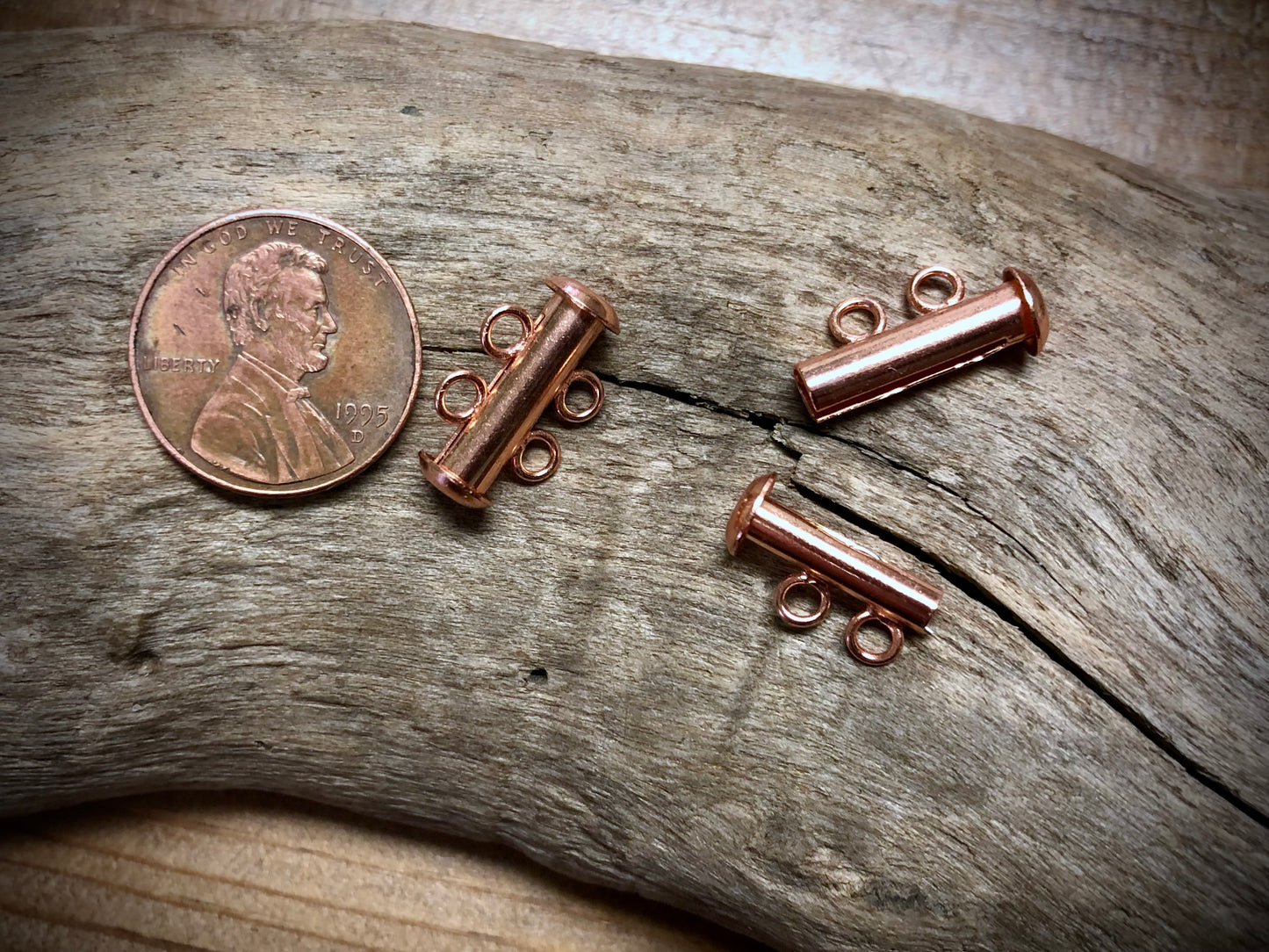 Double Strand Side Clasp - Copper