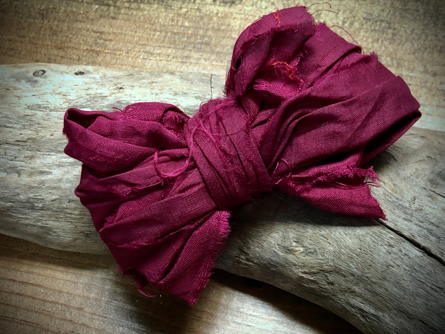 Sari Silk - Beet Red