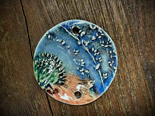 Marsha Neal Studio Pendant/Connector—Botanicals