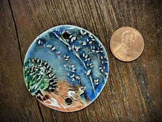 Marsha Neal Studio Pendant/Connector—Botanicals