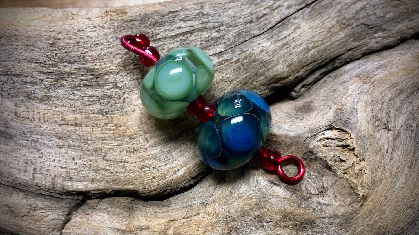 Lampwork Glass Beads by Sue Relgars