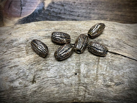 Bronze Nature Tube Bead/Spacer