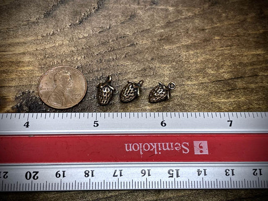 Bronze Strawberry Charm