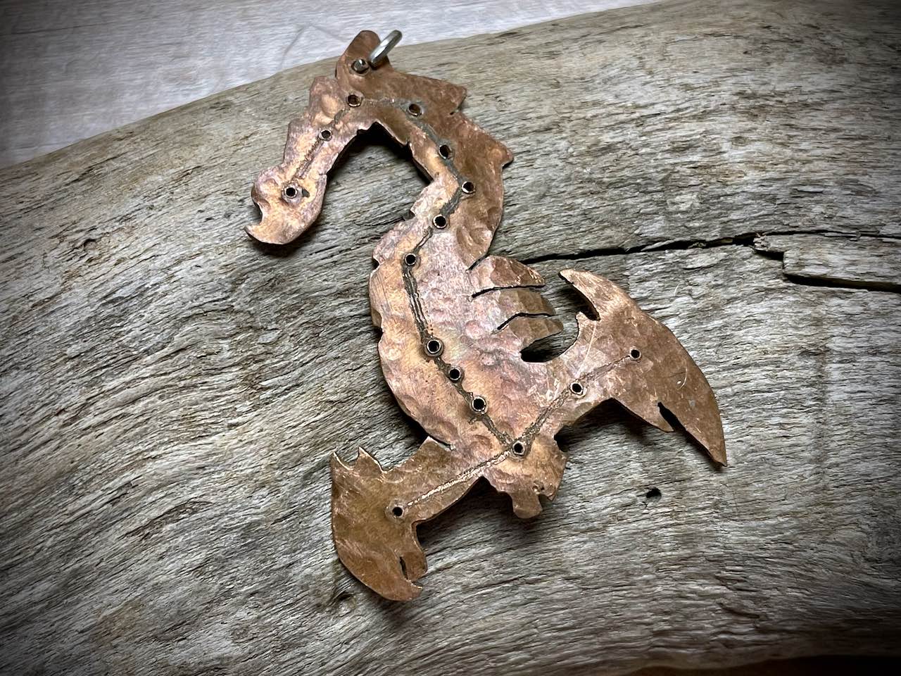Copper Scorpio Pendant by Nori Greer