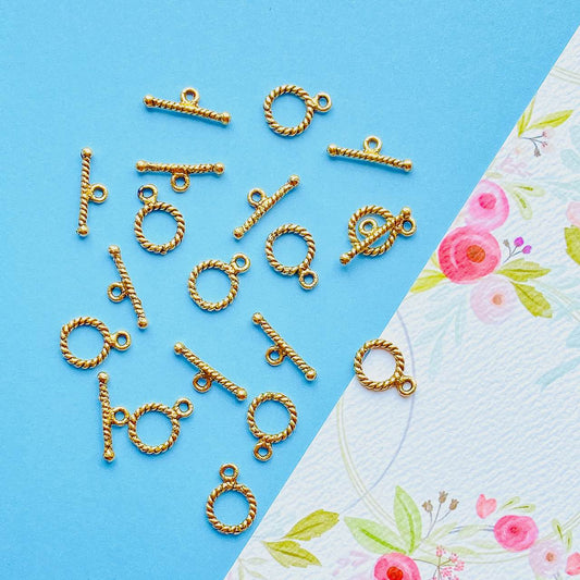 Allegory Gallery Pewter—Toggle Clasp—Small