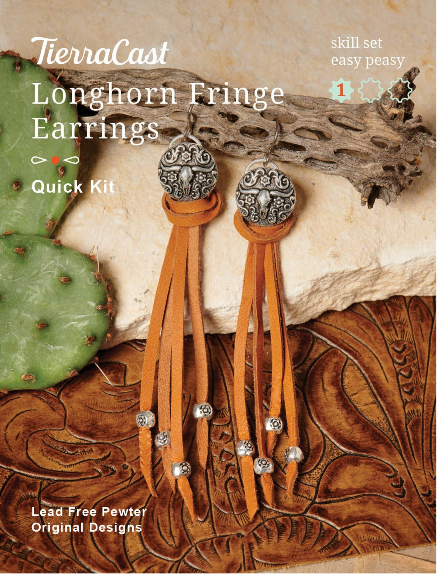 Longhorn Fringe Earrings Kit