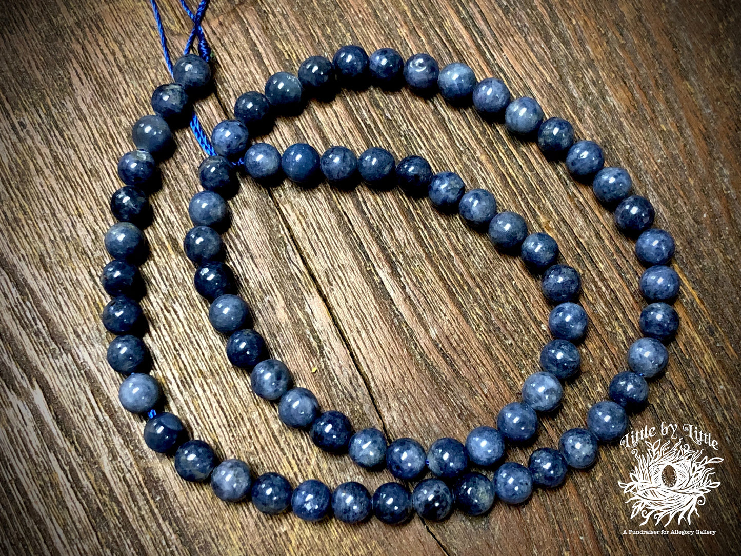 Blue Sapphire 6mm Round Beads