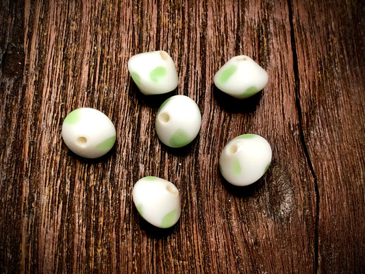 Vintage Japanese Glass 10mm Bicone Beads