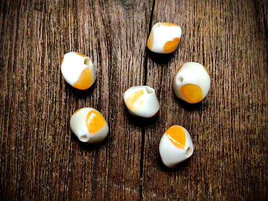 Vintage Japanese Glass 10mm Bicone Beads